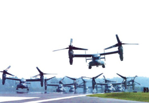 資料圖:“魚(yú)鷹”運(yùn)輸機(jī) 資料圖:“魚(yú)鷹”運(yùn)輸機(jī)