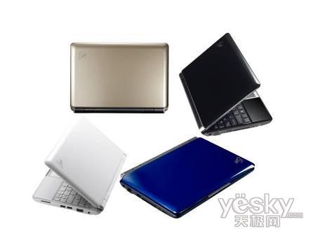 EeePC 1000HE:N280處理器9.5小時電力雙絕