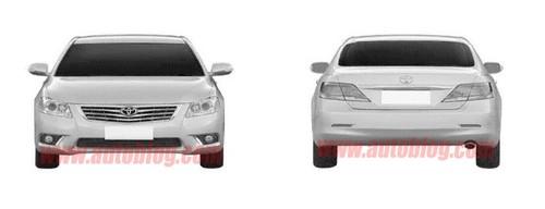 換成亞洲面孔 新一代凱美瑞申報(bào)圖曝光