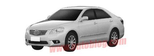 換成亞洲面孔 新一代凱美瑞申報(bào)圖曝光